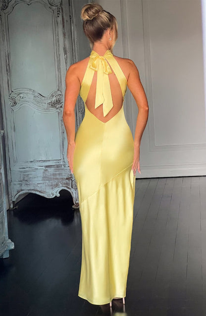 Etta Maxi Jurk - Lemon