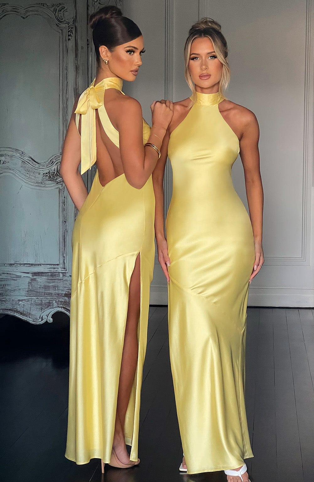 Etta Maxi Jurk - Lemon