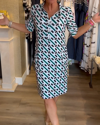 Nora™ | Shirtjurk Met Print