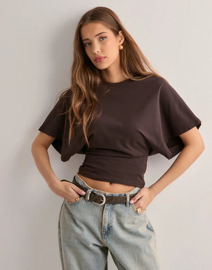 Stacy - Wide Sleeve T-shirt